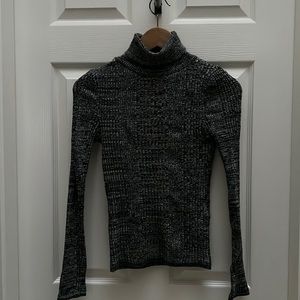Speckled Grey TOPSHOP Turtleneck